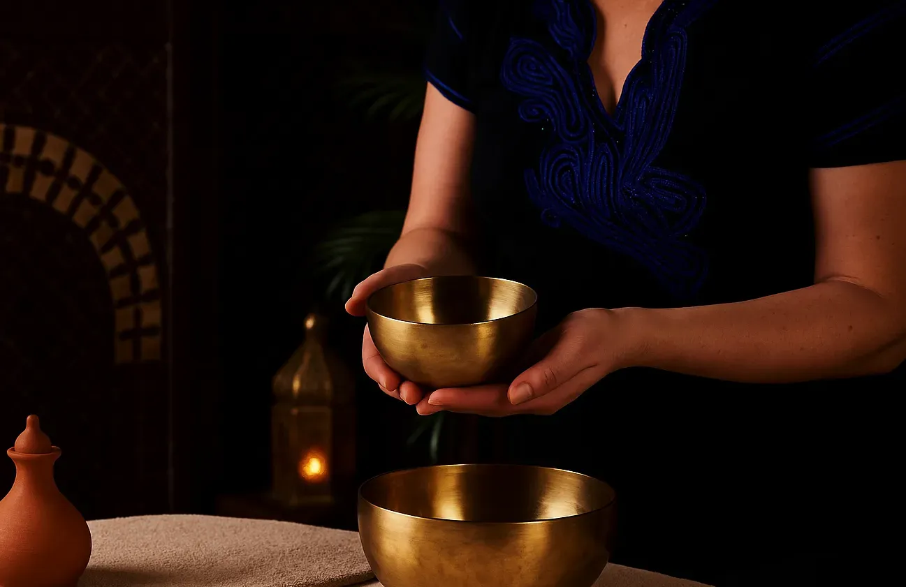 Massage holistique bol tibétain